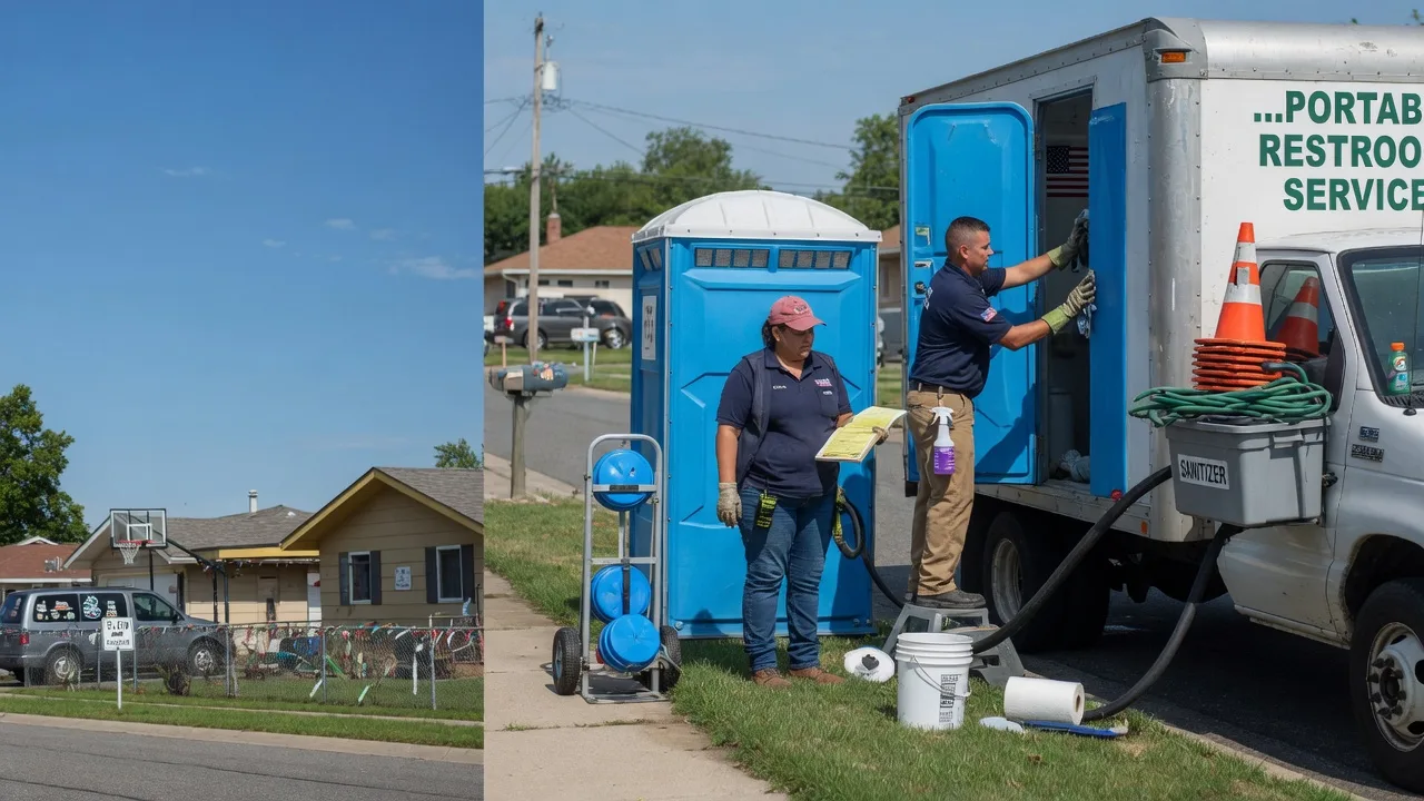 Portable Toilet Rental in Marietta, IL near me